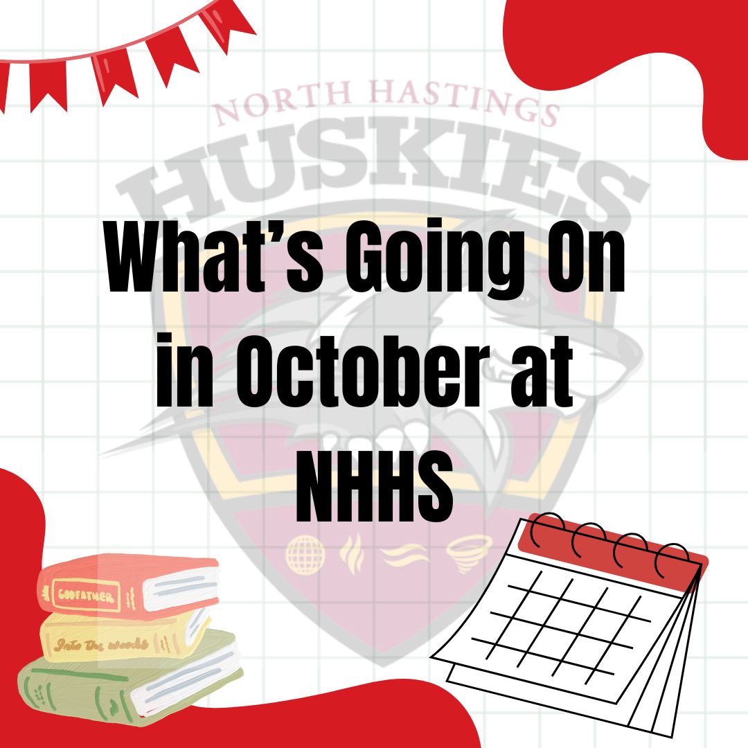 October at NHHS North Hastings High School